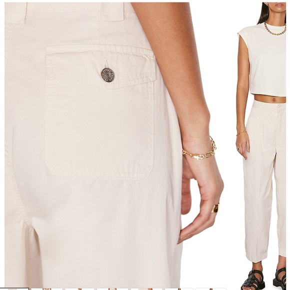 Frame Fluid Twill Pleated Pants - Picture 3 of 8